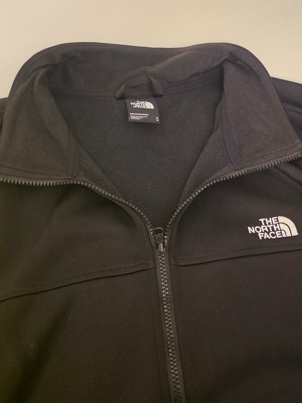North Face Softshell Jacket Full Zip Men's Medium